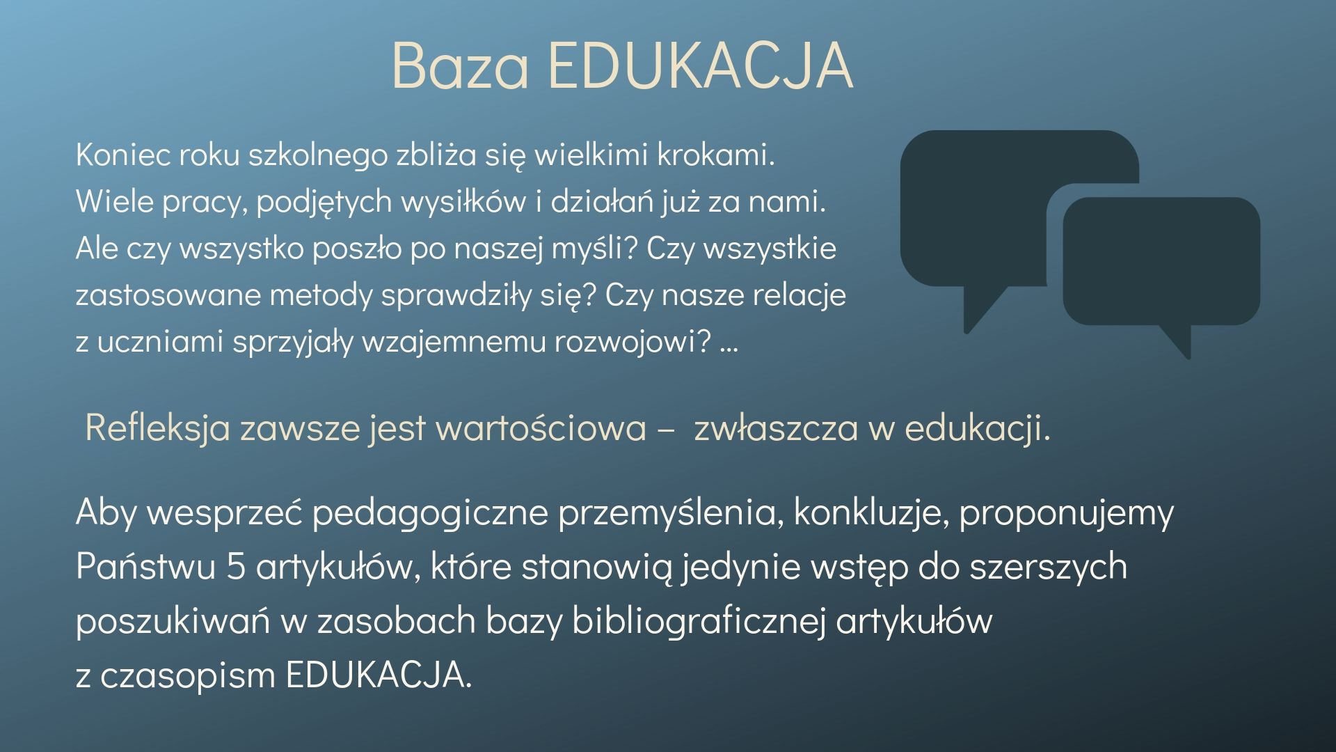Edu refleksja 1