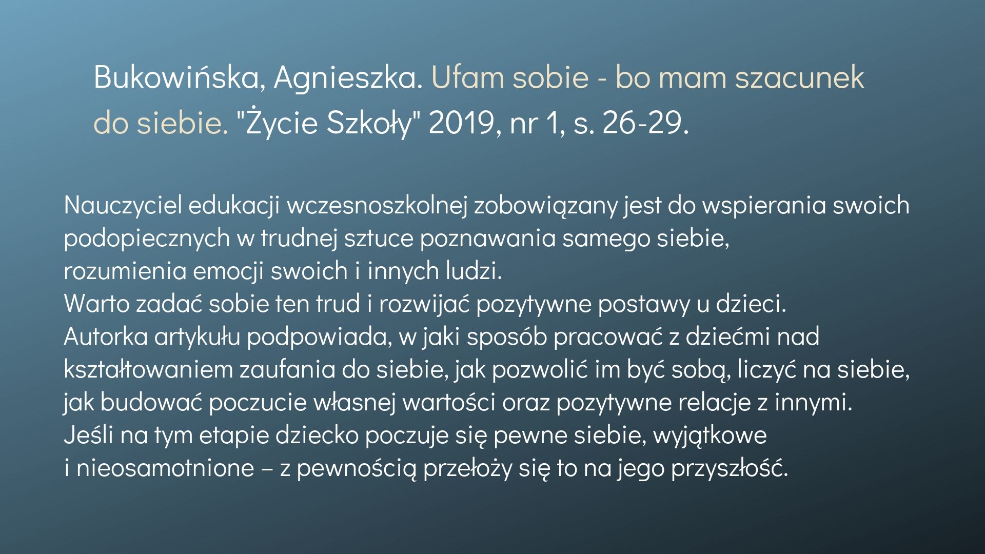 Edu refleksja 5