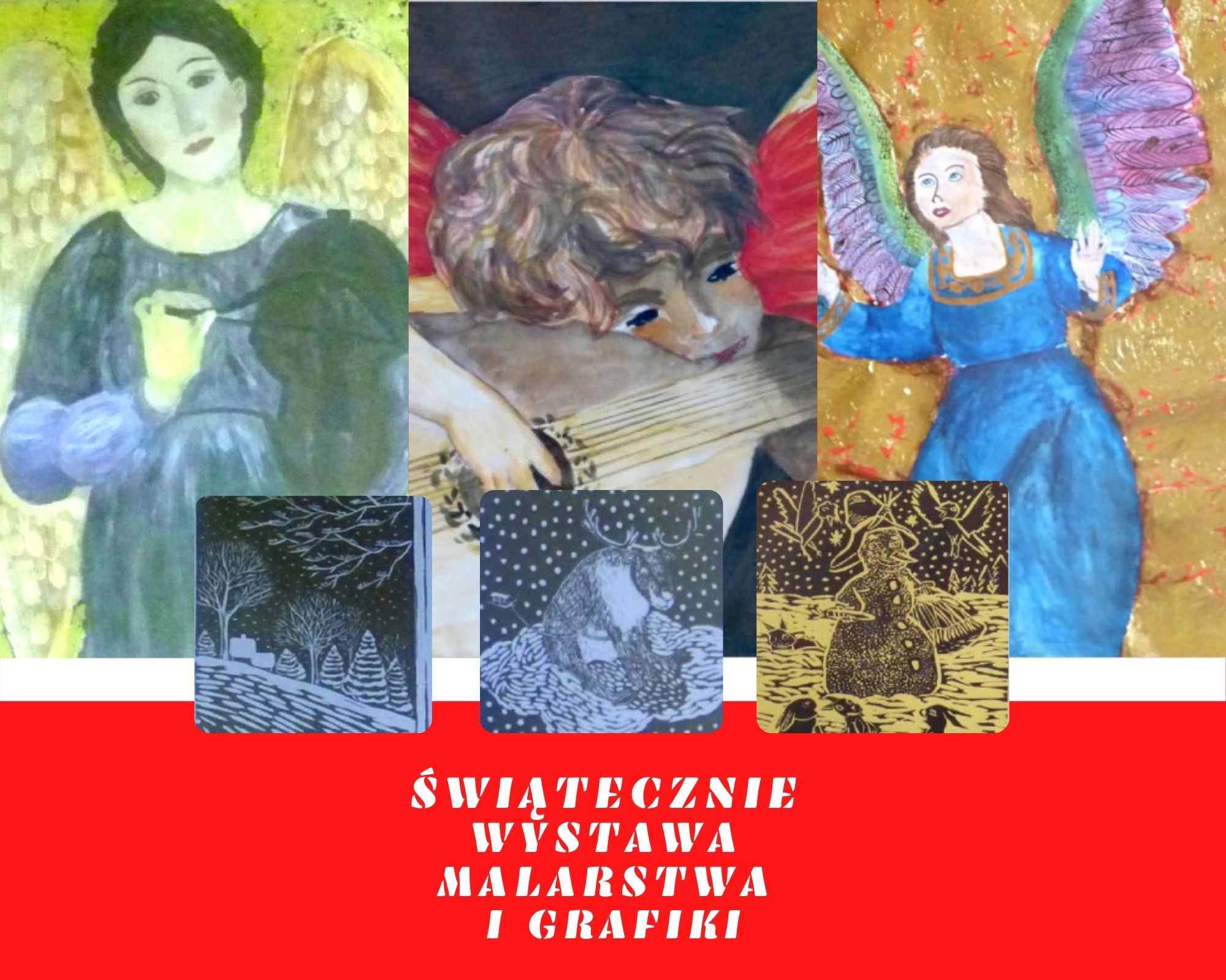 Świątecznie - wystawa malarstwa i grafiki