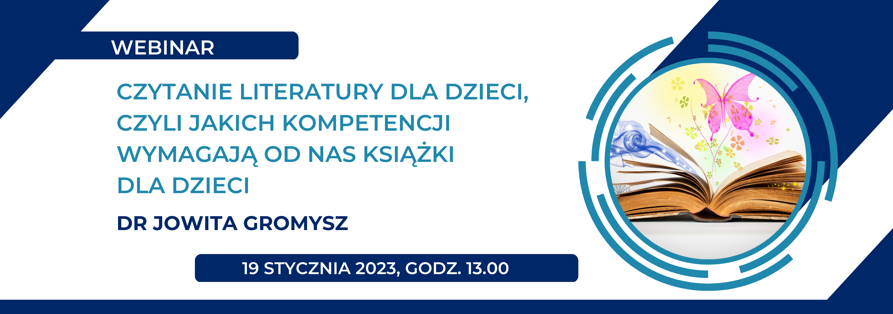 Webinar Czytanie dla dzieci