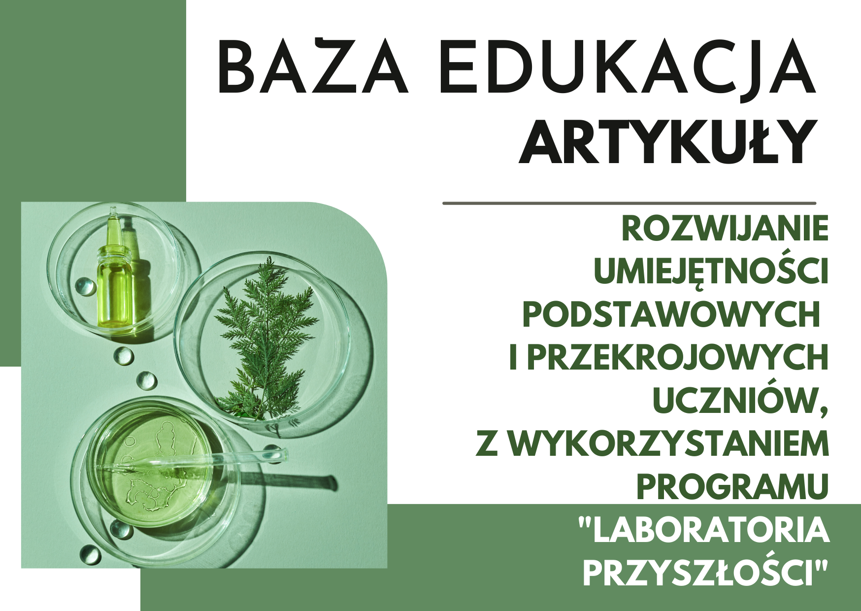 Baza Edukacja -Wsparcie nauczycieli w rozwijaniu umiejętności podstawowych i przekrojowych