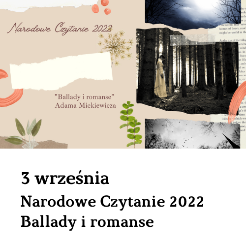 Narodowe Czytanie Ballad i romansów: materiały edukacyjne