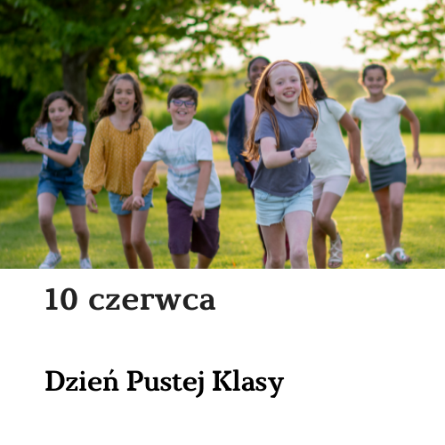 Kartka z kalendarza: Dzień Pustej Klasy-materiały edukacyjne